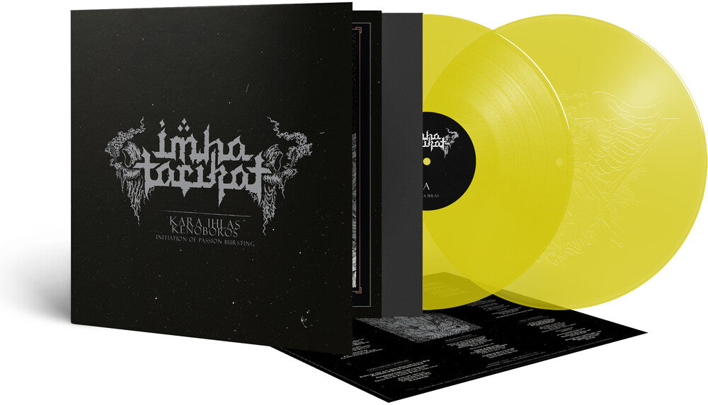 the album cover for Imha Tarikat - Kara Ihlas / Kenoboros (Yellow Transparent Vinyl)