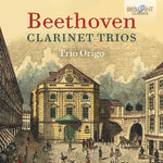 the album cover for Beethoven / Trio Origo - Clarinet Trios