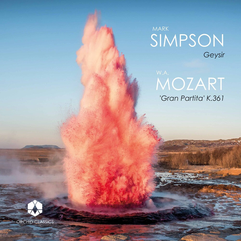 the album cover for Mozart - Geysir