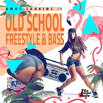 the album cover for Amos Larkins II - Old School Freestyle & Bass