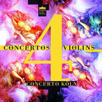the album cover for Bonporti / Concerto Koln / Sato - Concertos 4 Violins