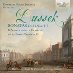 the album cover for Dussek / Somlai / Oort - Complete Piano Sonatas 9