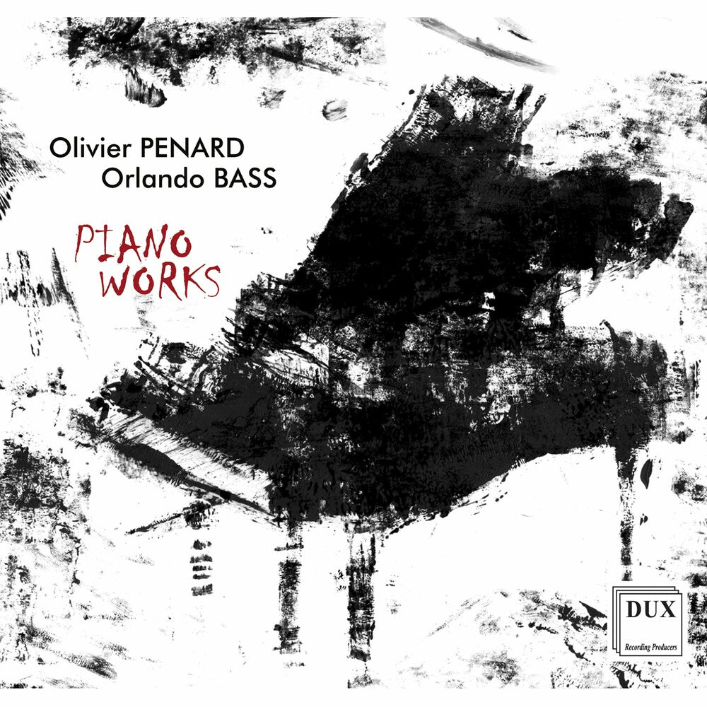 the album cover for Penard / Orlando Bass - Piano Works