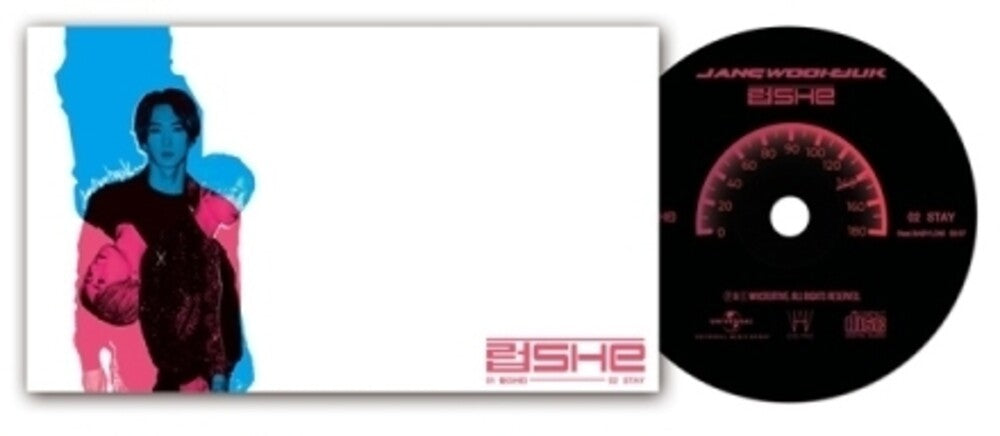 the album cover for Jang Woohyuk - She