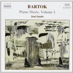 the album cover for Jenő Jandó - Piano Music 1