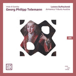 the album cover for Telemann / Armonico Tributo Austria / Duftschmid - Viola Di Gamba