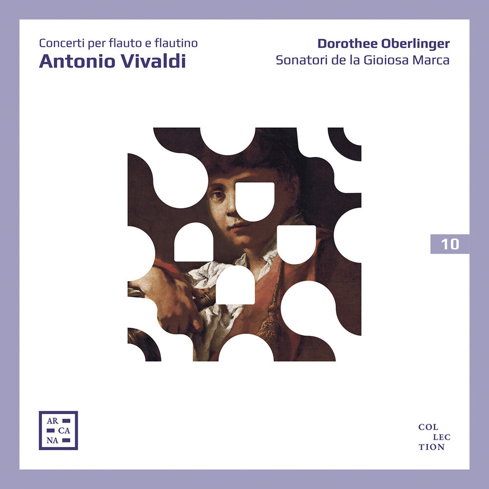 the album cover for Vivaldi / Oberlinger - Concerti Per Flauto E Flautino
