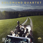 the album cover for Dessner / Goldmund Quartet - Travel Diaries