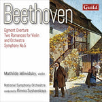 the album cover for Beethoven / National Symphony Orch / Milwidsky - Egmont Overture
