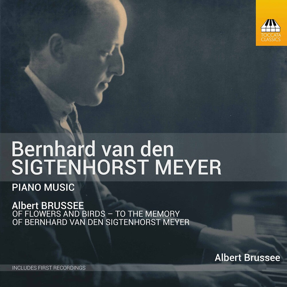 the album cover for Brussee - Piano Music