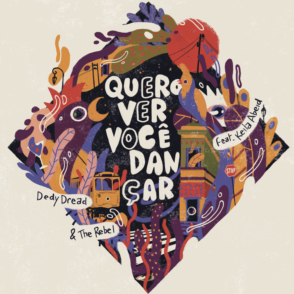 the album cover for Dedy Dread / The Rebel - Quero Ver Voce Dancar