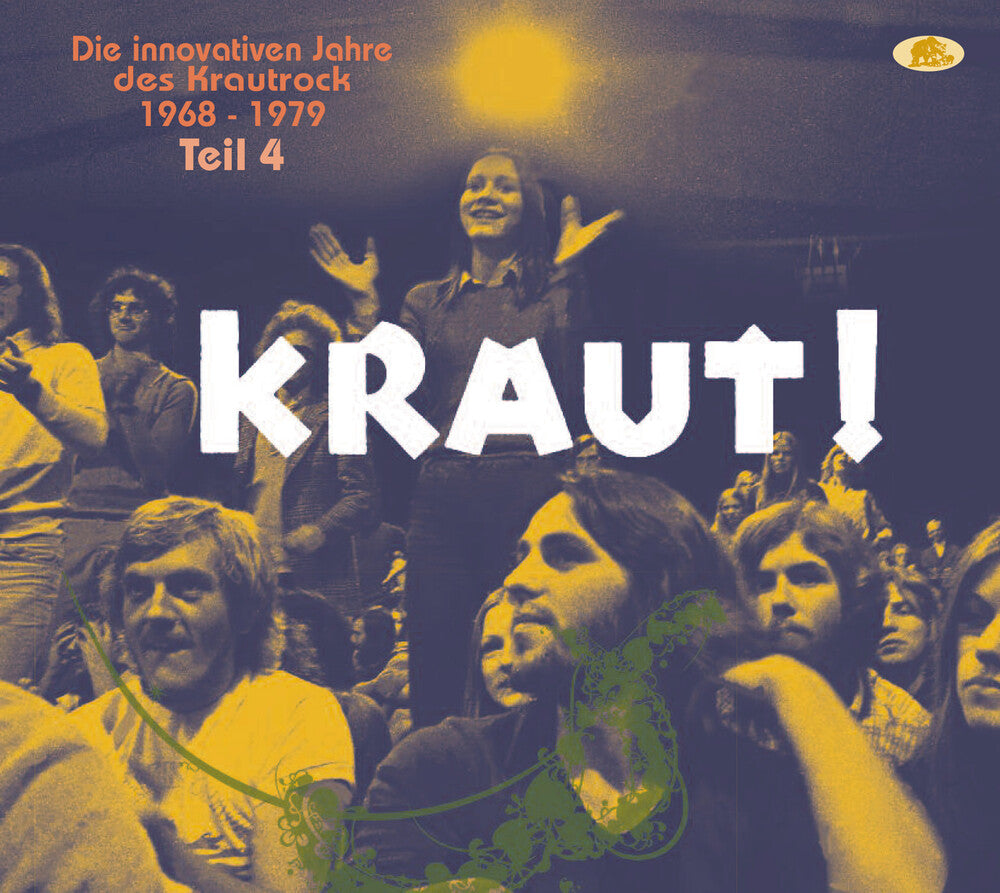 the album cover for Kraut Die Innovativen Jahre Des Krautrock / Var - Kraut: Die Innovativen Jahre Des Krautrock 1968-1979, Vol. 4 (VariousArtists)