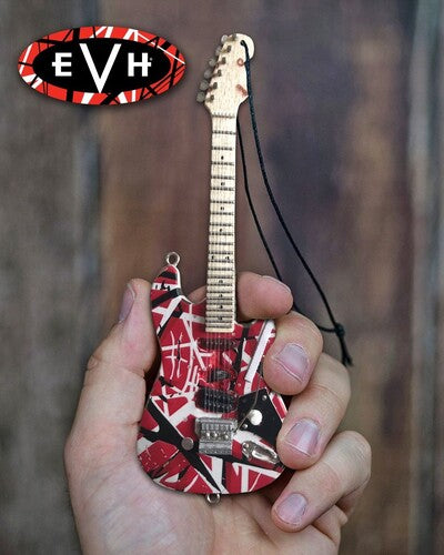 EVH Eddie Van Halen Frankenstein Guitar Holiday Ornament