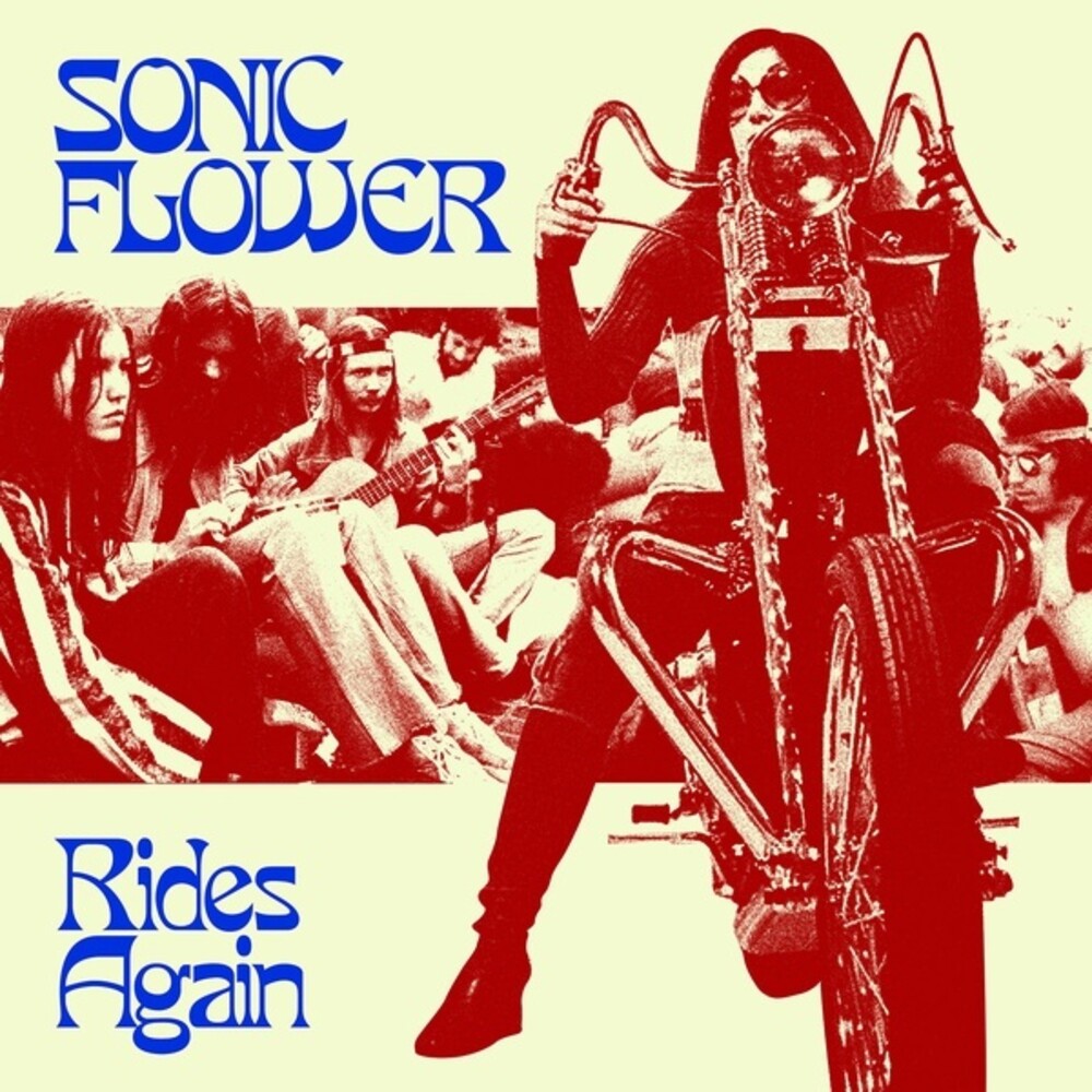 the album cover for Sonic Flower - Rides Again