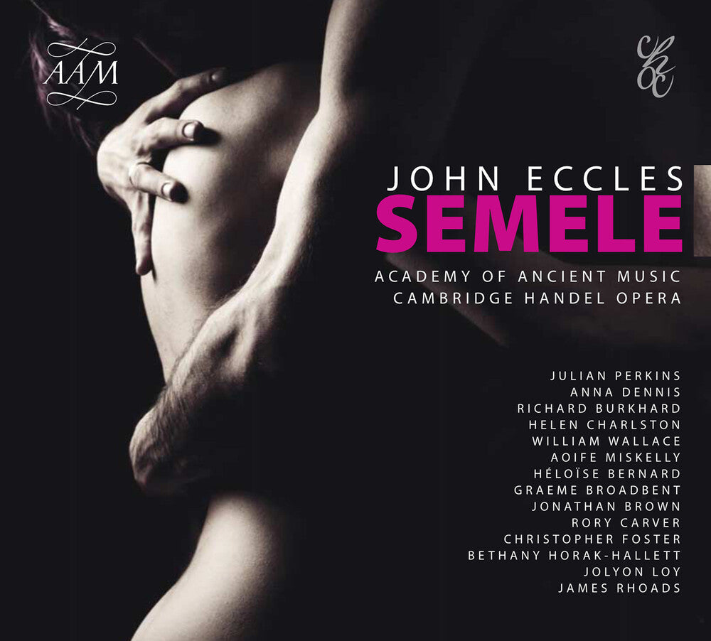 the album cover for Eccles / Academy Of Ancient Music / Perkins - Semele