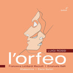 the album cover for Rossi / Allabastrina / Galli - L'orfeo