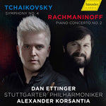 the album cover for Rachmaninoff / Ettinger / Korsantia - Symphony 4