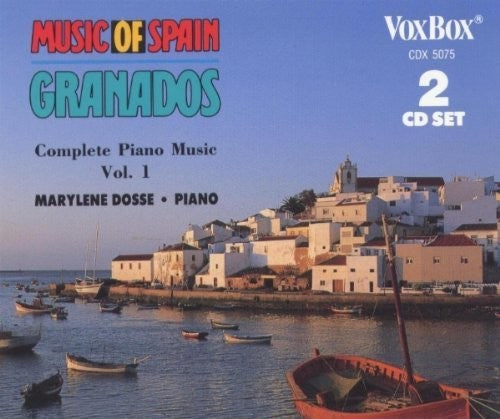 the album cover for Marylène Dosse - Complete Piano Music