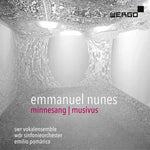 the album cover for Nunes - Minnesang / Musivus