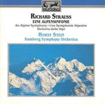 the album cover for Strausshard / Stein / Bamberg Sym Orch - Alpine Sym / Hors