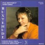 the album cover for Buxtehude / Bonnerup - Organ Music 3