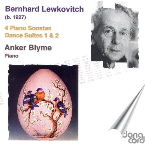 the album cover for Bernhard Lewkovitch/ Blyme,Anker - Piano Sonatas