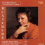 the album cover for Buxtehude / Bonnerup - Organ Music 2