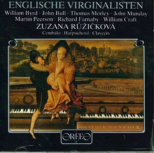 the album cover for Various Artists - Englische Virginalisten