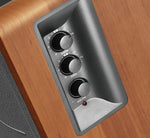 Edifier R1280Ts Powered Bookshelf Speakers - 42 Watts (Walnut)