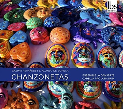 the album cover for Ens La Danserye / Capella Prolationum - Chanzonetas