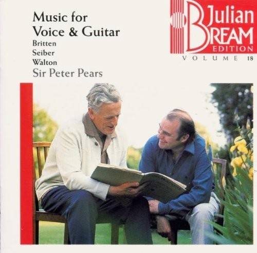 the album cover for Unknown Artist - Julian Bream Edition 18