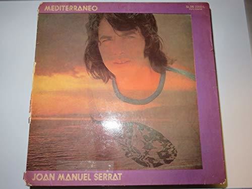 the album cover for Joan Serrat Manuel - Mediterraneo