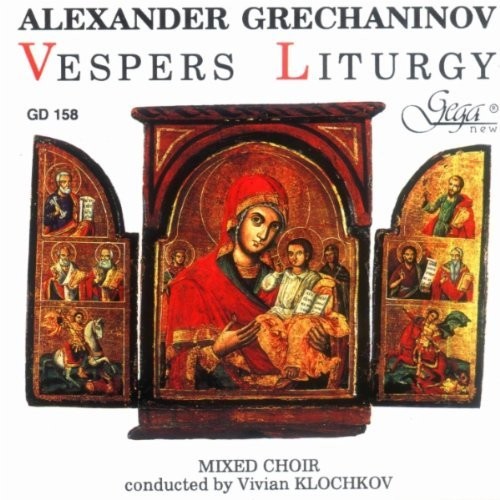 the album cover for Gretchaninov / Klochkov / Orthodox Choir - Vespers Liturgy