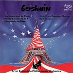 the album cover for Gershwin / Madge / Stupel - Stupel Conducts Gershwin