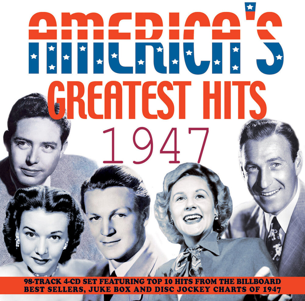 the album cover for America's Greatest Hits 1947 / Various - America's Greatest Hits 1947 (Various Artists)