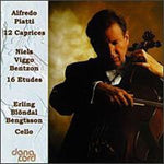 the album cover for Erling Blöndal Bengtsson - 12 Caprices for Cello / Etudes
