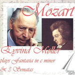 the album cover for Mozart / Moller - Moller Plays Mozart