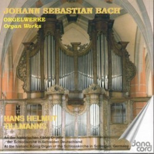 the album cover for Bach / Tillmanns - Organ Works