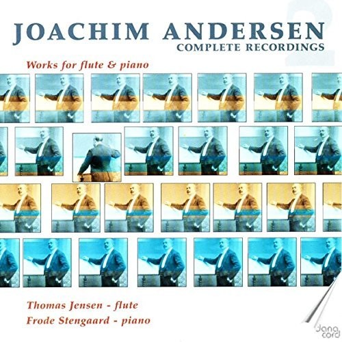 the album cover for Andersen / Jensen / Stengaard - Works For Flute & Piano