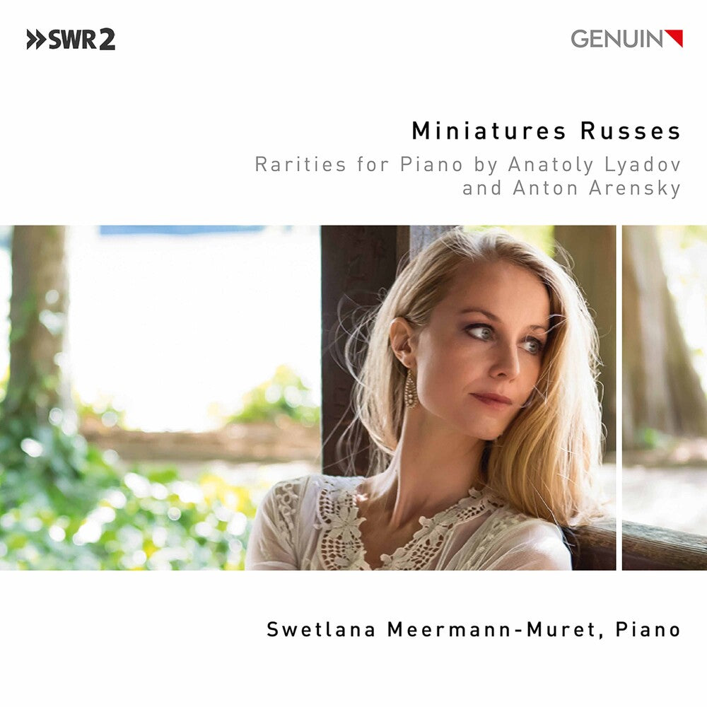 the album cover for Arensky / Swetlana Meermann-Muret - Miniatures Russes
