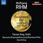 the album cover for Rihm / Yang - Music for Violin & Orchestra 2