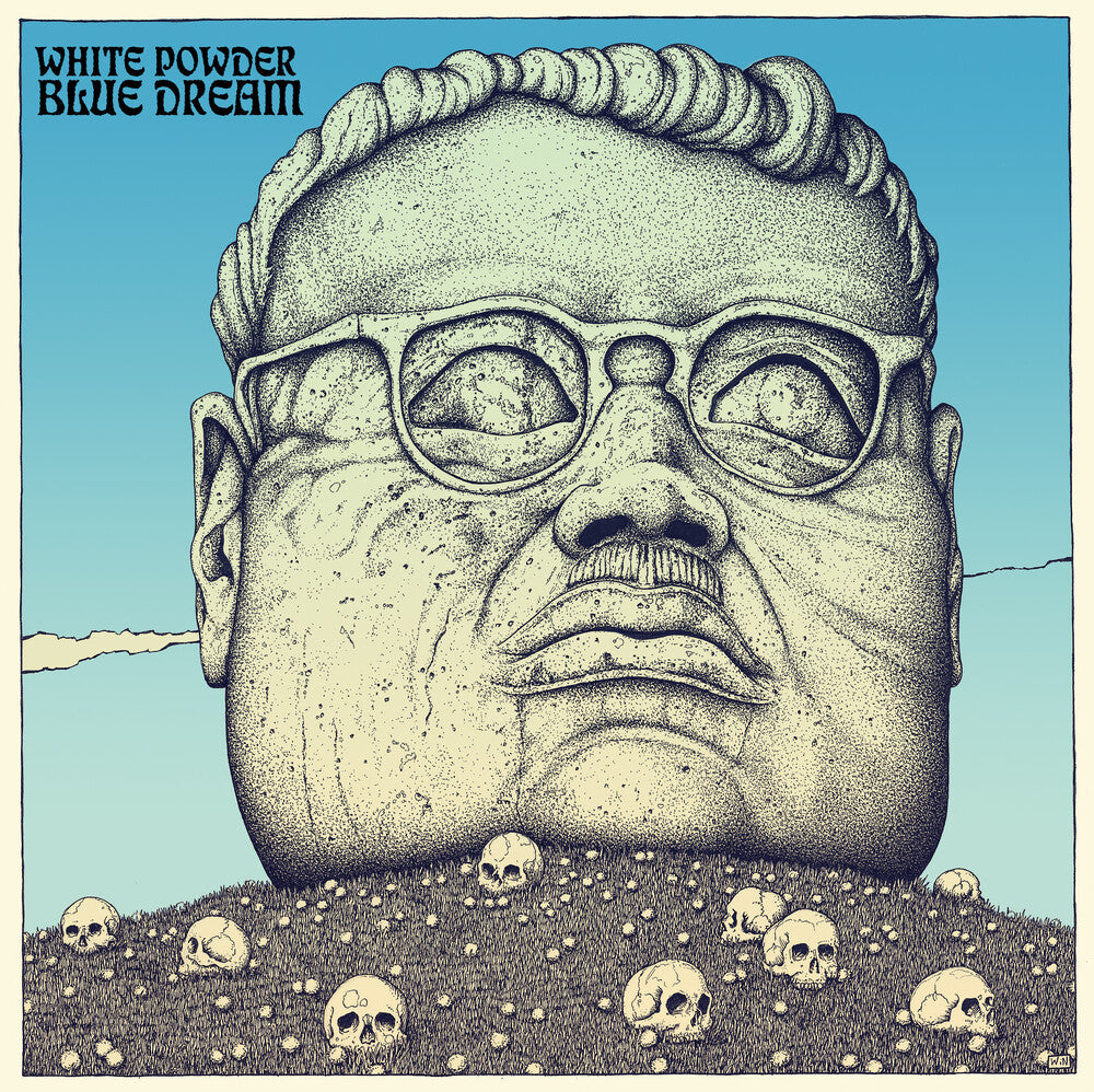 the album cover for White Powder - Blue Dream