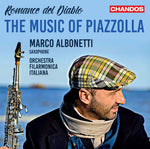 the album cover for Piazzolla / Albonetti - Romance Del Diablo
