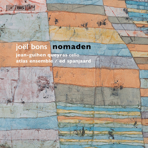 the album cover for Bons / Queyras / Atlas Ensemble - Nomaden