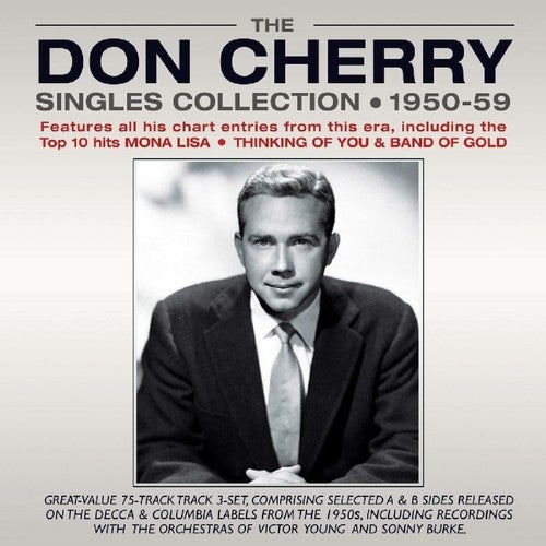the album cover for Don Cherry - Singles Collection 1950-59