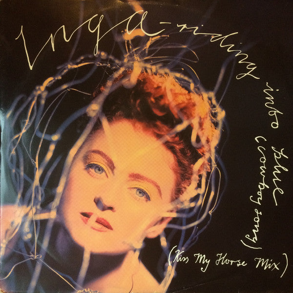 Inga* : Riding Into Blue (Cowboy Song) (Kiss My Horse Mix) (12")