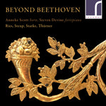 the album cover for Ries / Scott / Devine - Beyond Beethoven