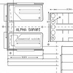 the album cover for Alpha Safari - Commercial Suicide