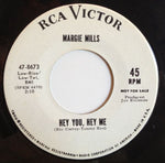 Margie Mills : Goodbye, Boys, Goodbye / Hey You, Hey Me (7", Single, Promo)