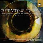 the album cover for Clarke / Baker / Grady - Outrageous Fortune